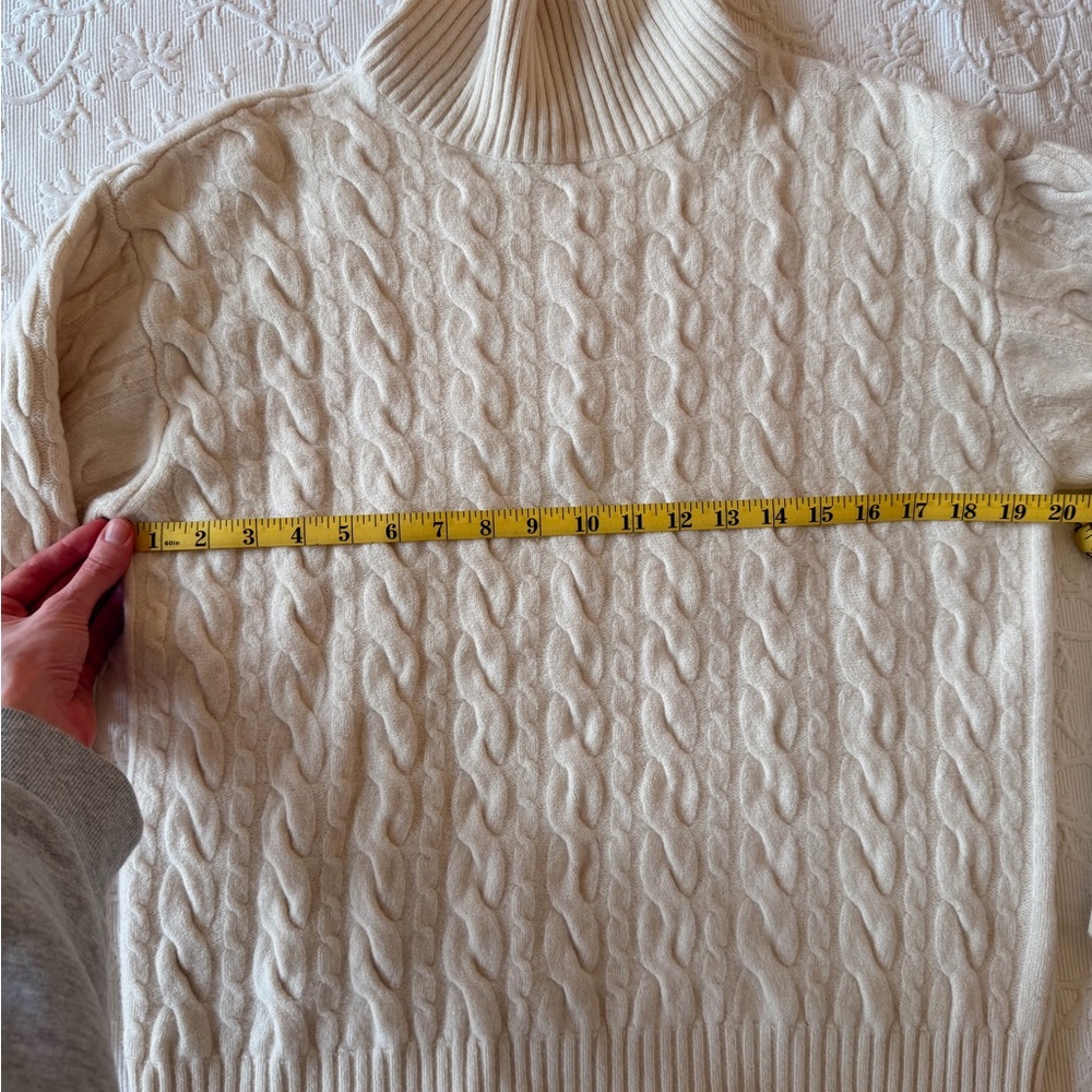 Aritzia Babaton Stargaze Cable Knit Turtleneck Sweater - Picture 6 of 13